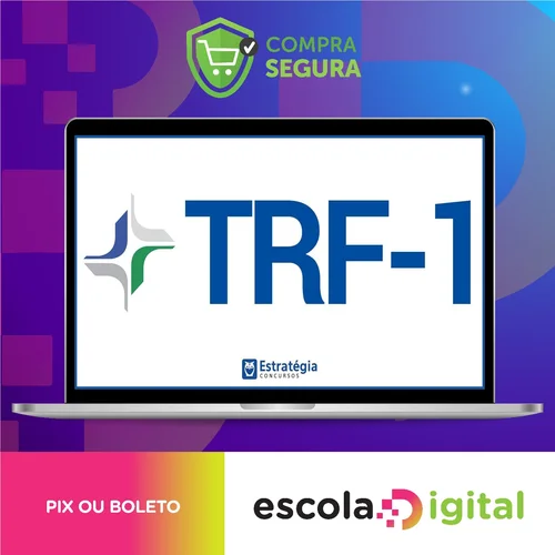 Pacote - TRF 1ª Região (Técnico Judiciário - Área Administrativa) Pacote Completo - Estratégia Concursos