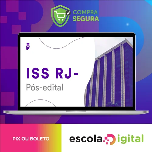 Pacote - ISS-RJ (Fiscal de Rendas do Município) Pacote - 2023 (Pós-Edital) - Estratégia Concursos