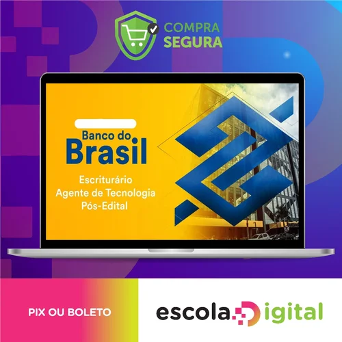 Pacote - Banco do Brasil (Escriturário - Agente de Tecnologia) Pacote - 2023 (Pós - Estratégia Concursos