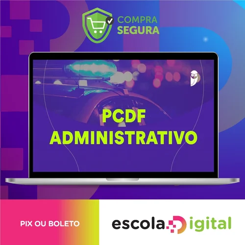 Pacote - PC-DF (Analista de Apoio - Agente Administrativo) Pacote - 2023 (Pré-Edital) - Estratégia Concursos