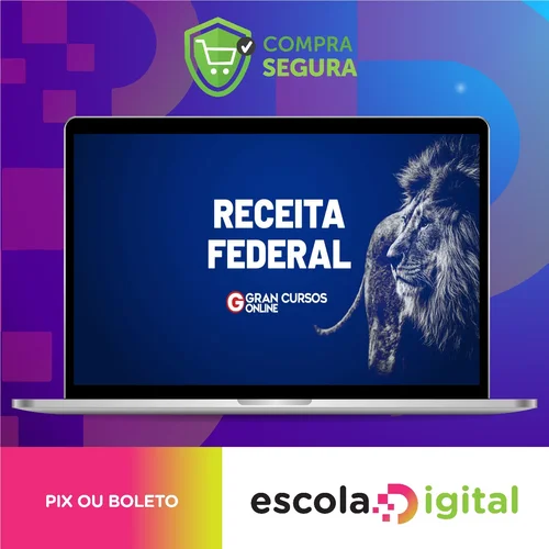 RFB - Receita Federal do Brasil - Auditor-Fiscal (Teoria + Treinamento Intensivo + Projeto 80 - 20 + Simulados + Diferenciais Exclusivos) - Gran Cursos Online