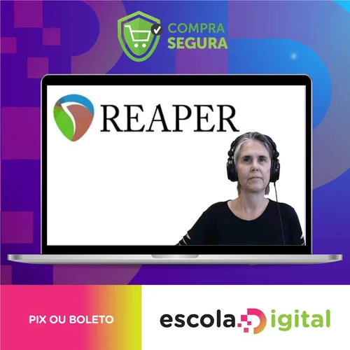 Gravação e Edição de Voz com Reaper - Sandra Silvério