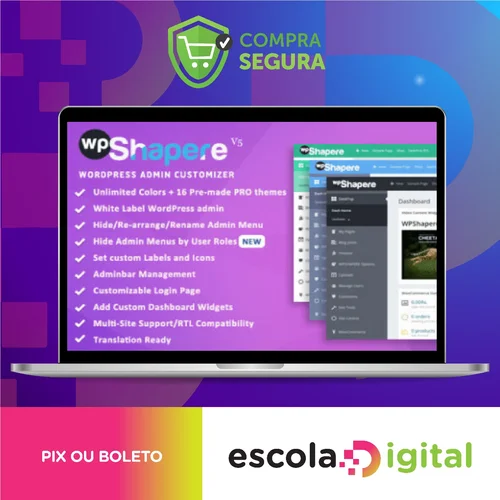 WPShapere WordPress Admin Theme - v7.0.8