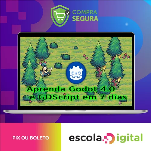 Aprenda Godot 4.0 e GDScript em 7 Dias - Davi Bandeira