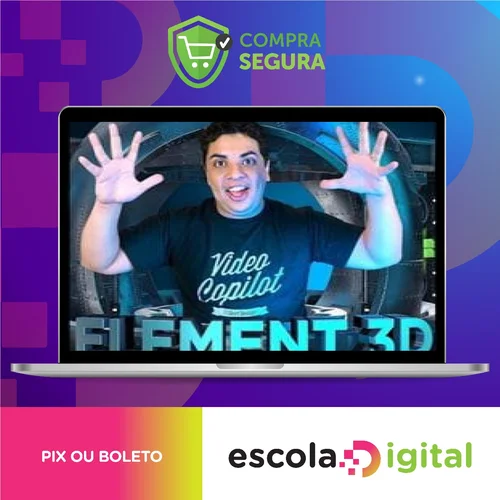 Motion Graphics com Element 3D - Felipe Vieira