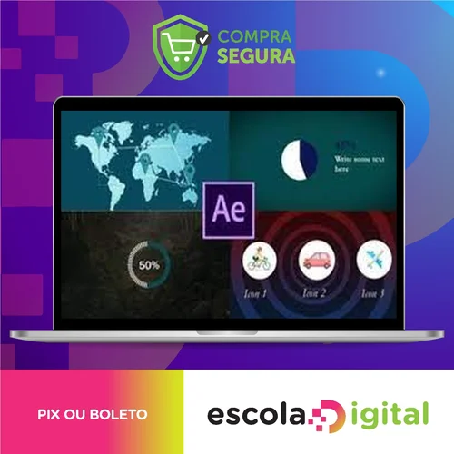 Adobe After Effects Infographics & Data Visualization - Nshuti Paulin [INGLÊS]