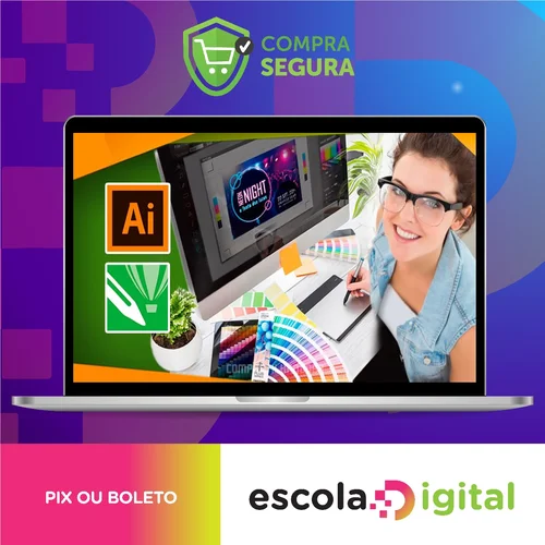 Curso Design Gráfico Definitivo e Prático: Iniciante ao Avançado - Marcos Schmidt