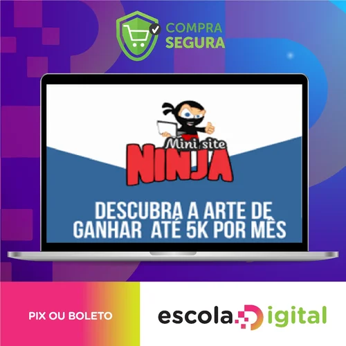 Mini Site Ninja 2.0 - Venha Ser Um Ninja