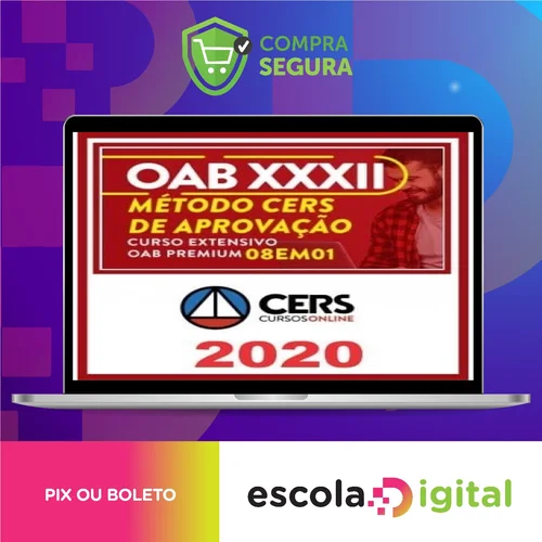 OAB XXXII CERS 2020: Método CERS de Aprovação - CERS