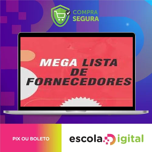 Mega Lista De Fornecedores - Diversos Autores