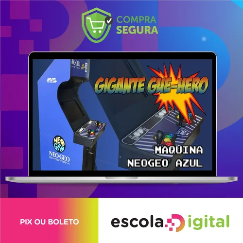 Eletrônica Para Arcades Fliperama - Gigante Gue-Hero