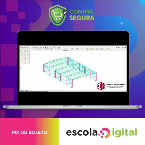 Dimensionamento de Edificio em Aço e Estruturas Mistas - Ítallo Bernardo