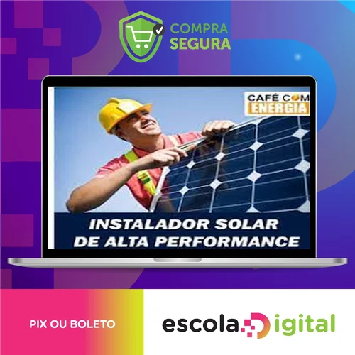 Instalador Solar - Cafécomenergia