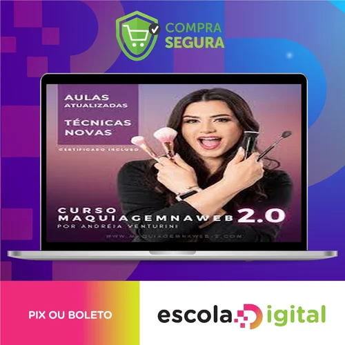 Curso Maquiagem Na Web - Andreia Venturini