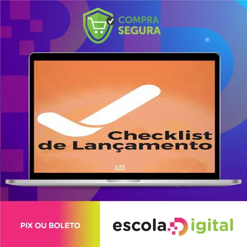 Checklist de Lançamento - Ana Paula Perci