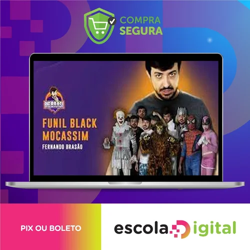 Funil Black Mocassim - Fernando Brasão