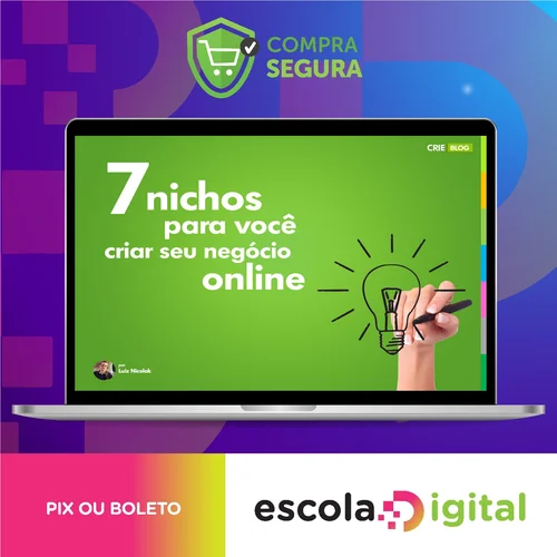 7 Nichos para Você Criar seu Negócio Online - Luiz Nicolak