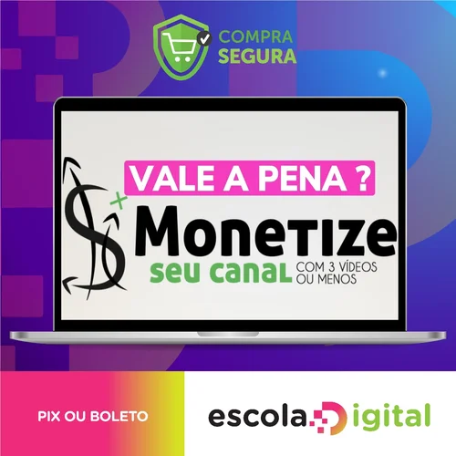 Escola para Youtubers: Monetize seu Canal com 3 Vídeos ou Menos - Caique Pereira