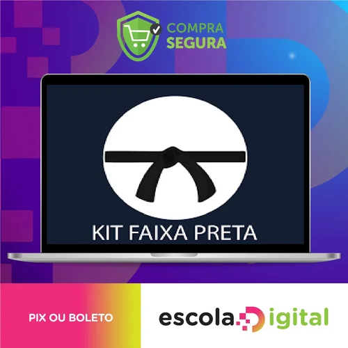 Kit Faixa Preta - Rodrigo Mourão