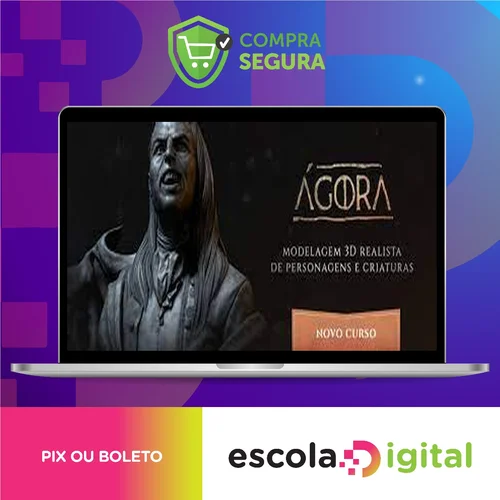 Ágora Modelagem 3D Realista - Iconic Academy