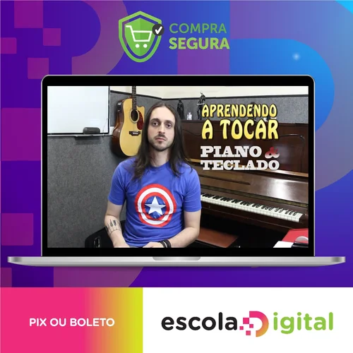 Aprendendo a Tocar Piano e Teclado: Intermediário - Milo Andreo