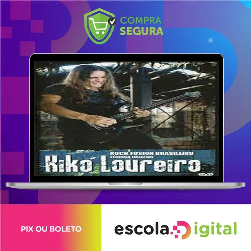 Rock Fusion Brasileiro Tecnica Criativa (Guitarra) - Kiko Loureiro