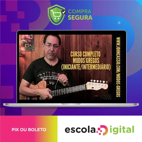 Curso Completo de Modos Gregos para Guitarra - John Cassio