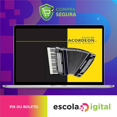 Curso de Acordeon Intermediário: Vol. 1 - Paulinho Marques