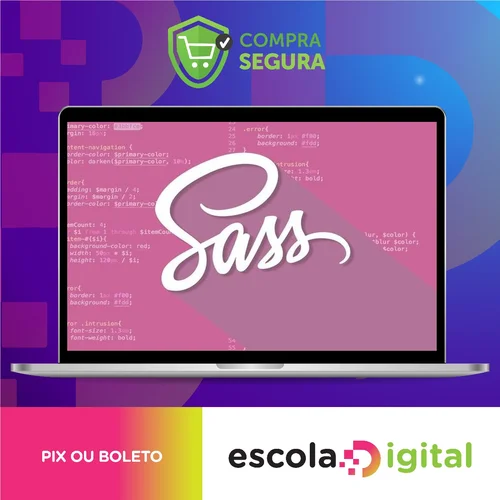 Curso Completo de Sass/Scss: do Iniciante ao Avançado - Tássio Gonçalves