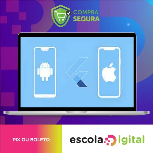 Desenvolvimento Android e IOS com Flutter: Crie 15 Apps - Jamilton Damasceno