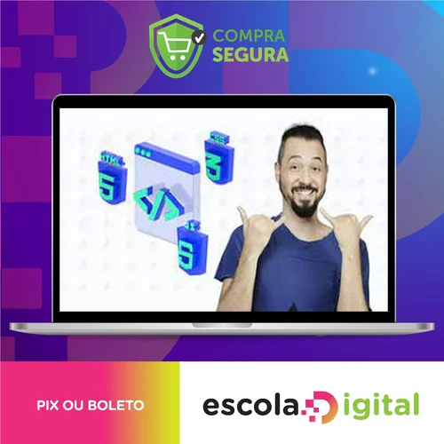 Front-End Design Essencial: Html, CSS e JS Completo do Zero - Brunão Souza