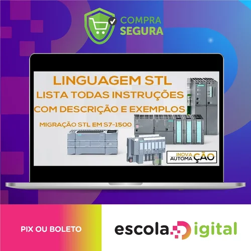 Aprenda Linguagem Stl do Clp da Siemens - Wagner Sombra