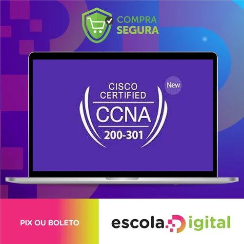 Certificação New Cisco CCNA 200-301 - Network Journey [INGLÊS]