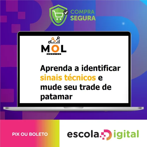 Combo Livro Mol + Curso Day Trade Discricionário - Bruno Rafael