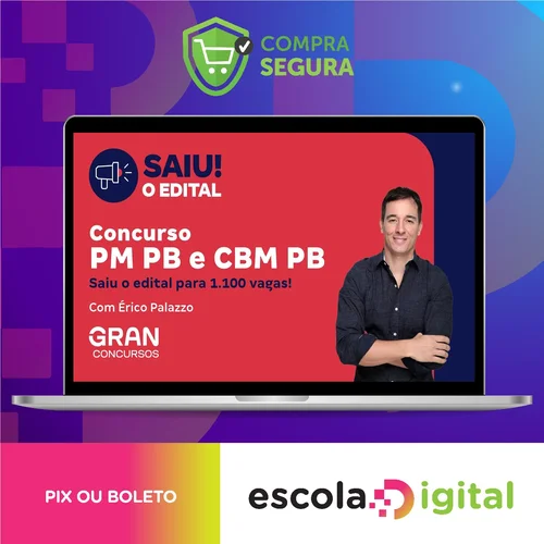 PM PB: Soldado PM, Combatente (QPC) (Pós-Edital) - Gran Cursos Online