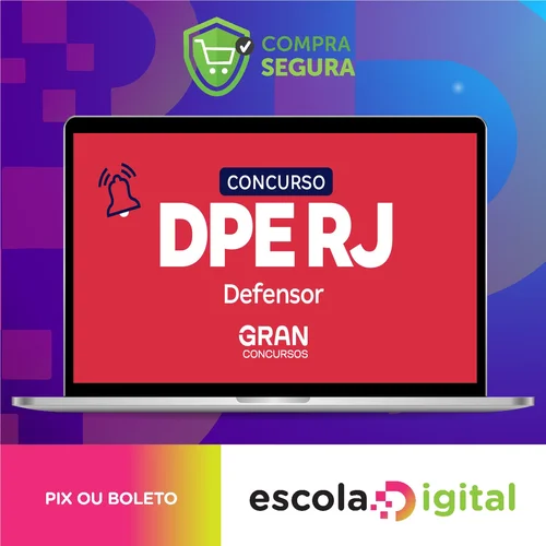 DPE RJ: Defensor Público Substituto (Pós, Edital) - Gran Cursos Online