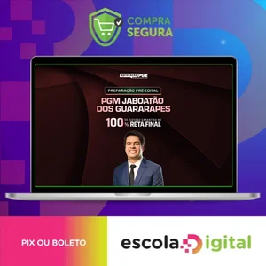 Pré Edital - PGM Jaboatão Dos Guararapes - Aprovação PGE