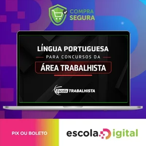 Língua Portuguesa para área Trabalhista - Escola Trabalhista