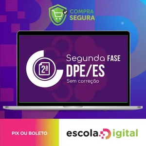 Defensoria Pública do Estado do Espírito Santo - Segunda Fase - Sem Correção - CICLOS